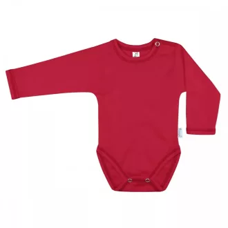 Heldin hosszú ujjú BODY - Piros - 86-92