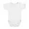 Heldin rövid ujjú BODY - Fehér - 56