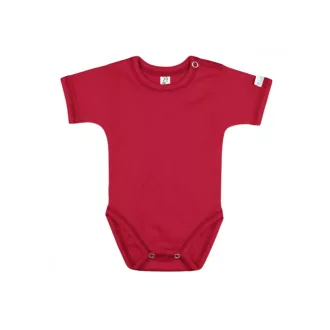 Heldin rövid ujjú BODY - Piros - 74