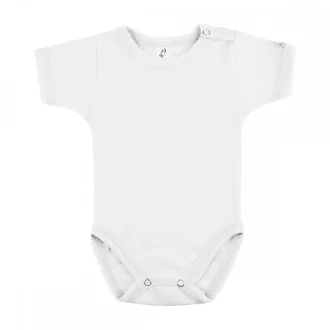 H&M rövid ujjú BODY - Fehér - 4-6 hónapos