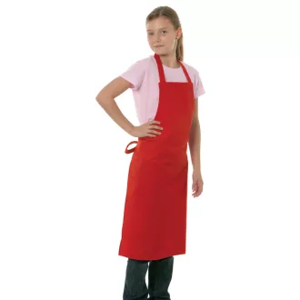   Jassz JG21K kevert szálas GYEREK kötény - Piros - Egy méretes