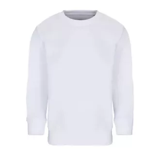 Just Hoods GYEREK környakú pulóver - Fehér - L