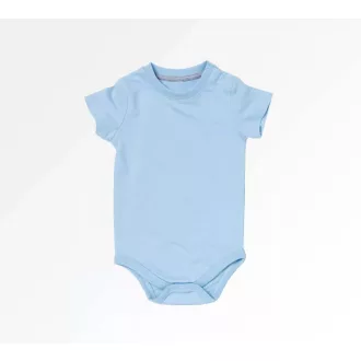 Kariban K381 rövid ujjú BODY - Világoskék - 9 hónapos