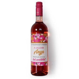 A Legjobb Anya - borosüveg címke, 2 db-os