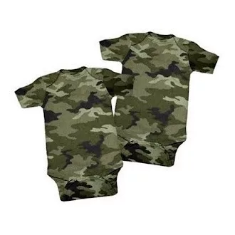 Mirandum rövid ujjú BODY - Terepmintás - 50-56