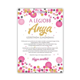 A Legjobb Anya - ajándék tábla – Anyák Napja