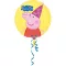 17 inch-es Peppa Pig Fólia Lufi