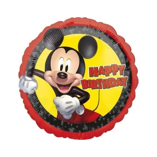 18 inch-es Mikiegér - Mickey Mouse Forever Szülinapi Fólia Lufi