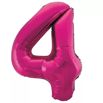 34 inch-es 4 Rózsaszín - Pink Számos Super Shape Fólia Lufi – Lufik, léggömbök