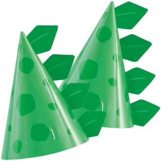 Dínós - Dinosaur Szülinapi Parti Kalap - 8 db-os – Dino - dinoszaurusz