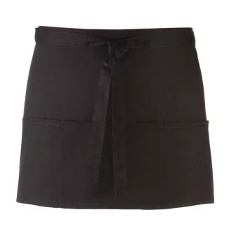 Premier PR155 FELNŐTT kötény - Fekete - Egy méretes