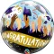 22 inch-es Gratulálok - Congratulations Grad Caps Bubble Lufi Ballagásra