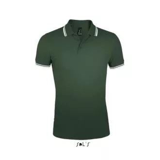 Sols 00577 férfi galléros póló – Forest Green – M