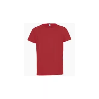  Sols 01166 GYEREK rövid ujjú, környakú póló - Piros - 12 éves