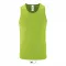 Sols 01223 férfi ujjatlan trikó – Neon Zöld – M