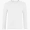 Sols 02947 GYEREK hosszú ujjú, környakú póló - Fehér - 4 éves
