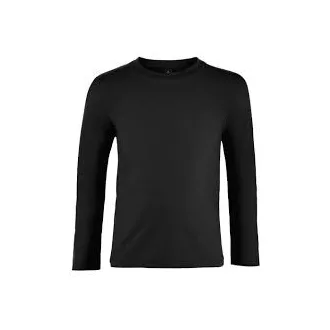   Sols 02947 GYEREK hosszú ujjú, környakú póló - Fekete - 12 éves