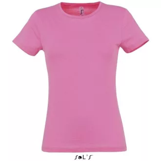 Sols 11386 NŐI környakú ujjú póló - Fukszia- 2XL