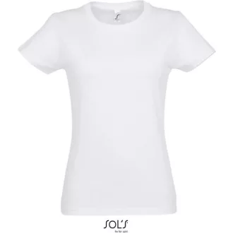   Sols 11502 NŐI rövid ujjú környakú póló - Fehér - 2XL