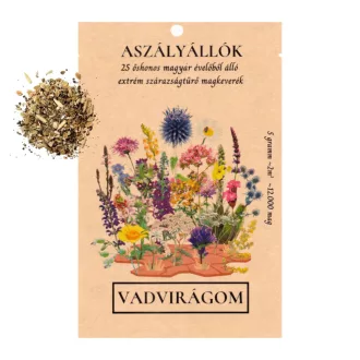   ASZÁLYÁLLÓK - 25 őshonos magyar évelőből álló extrém szárazságtűrő magkeverék 10 gramm (vetőmag)