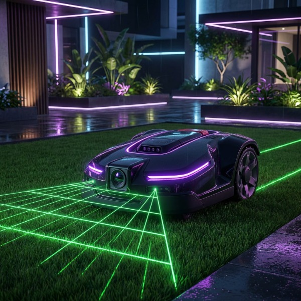 A jövő technológiája: AI és szenzorok a robotfűnyírókban