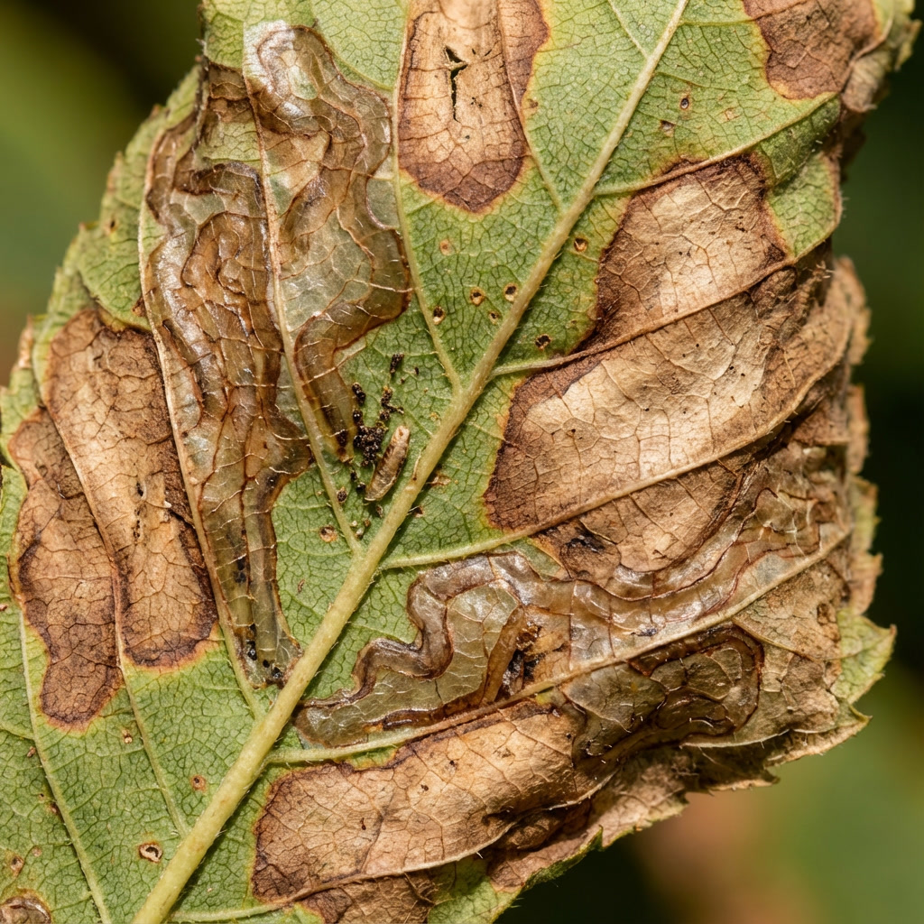 Aknázómolyok: Mit tegyünk a "kanyargós" levelekkel?