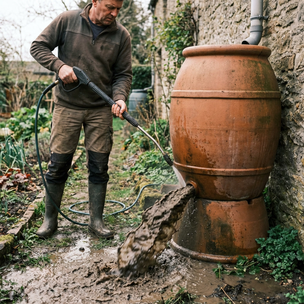 A tartály tisztítása – Iszapmentesítés és higiénia