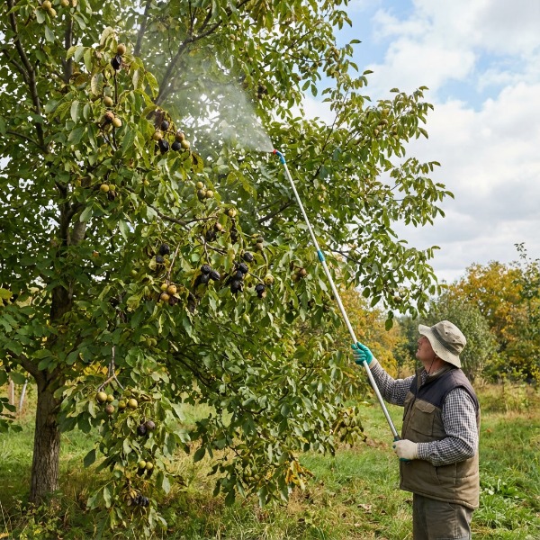 Dióburok-fúrólégy: Hogyan mentsük meg a diótermést?