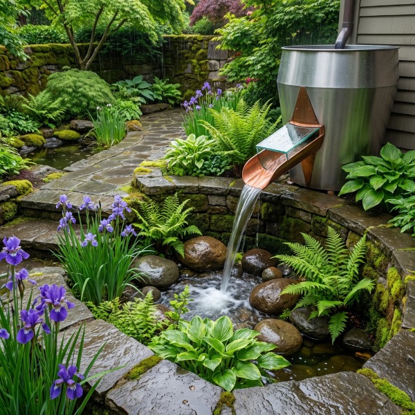 Esőkert építése – Ha már nem fér több a tartályba