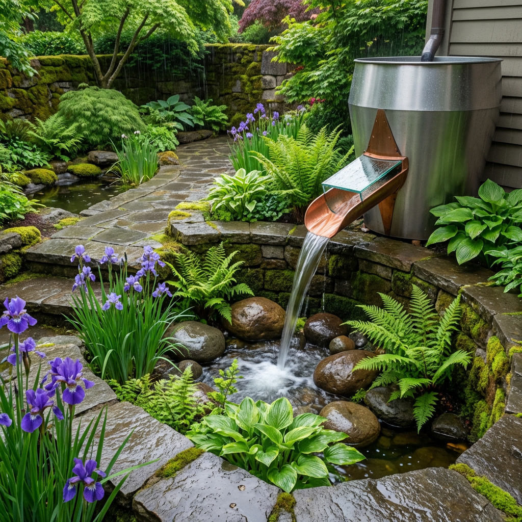 Esőkert építése – Ha már nem fér több a tartályba