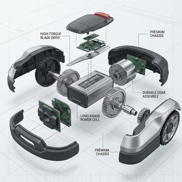Garancia és élettartam – Mennyit bír egy robotfűnyíró?