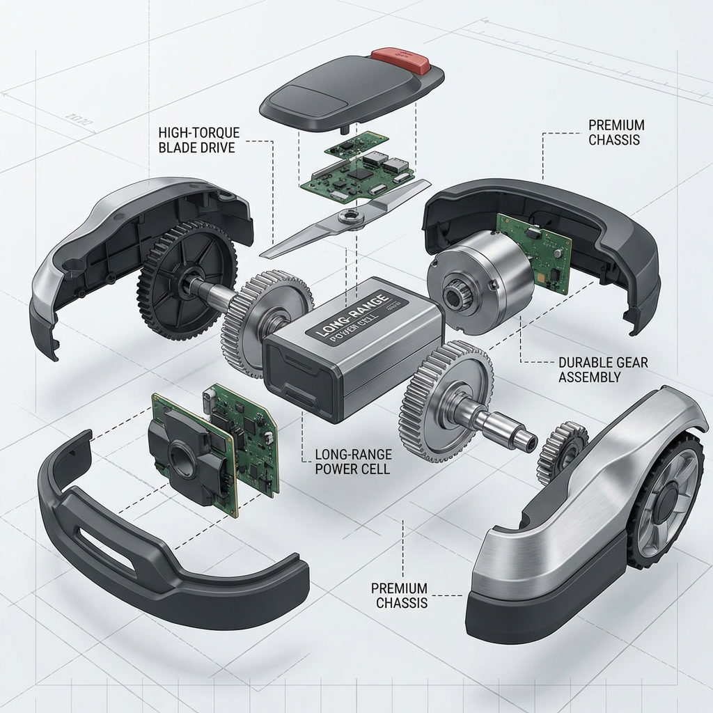 Garancia és élettartam – Mennyit bír egy robotfűnyíró?