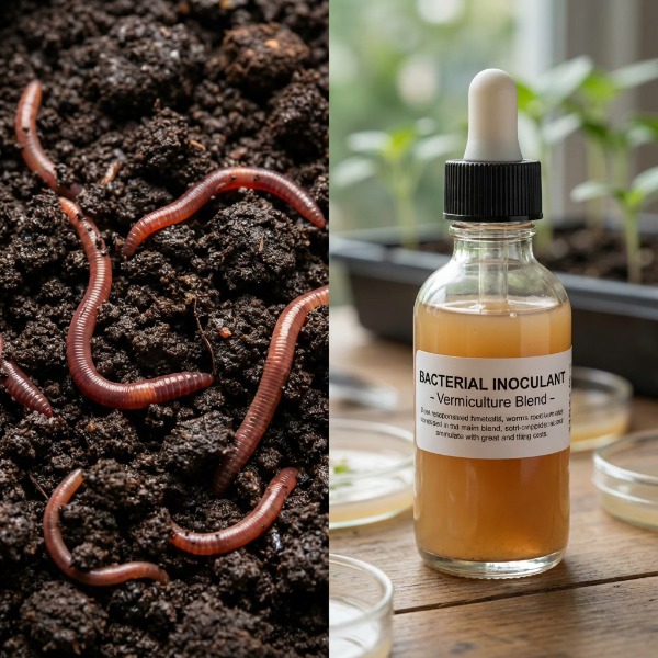 Gilisztahumusz és baktériumtrágyák – Életet a talajnak!