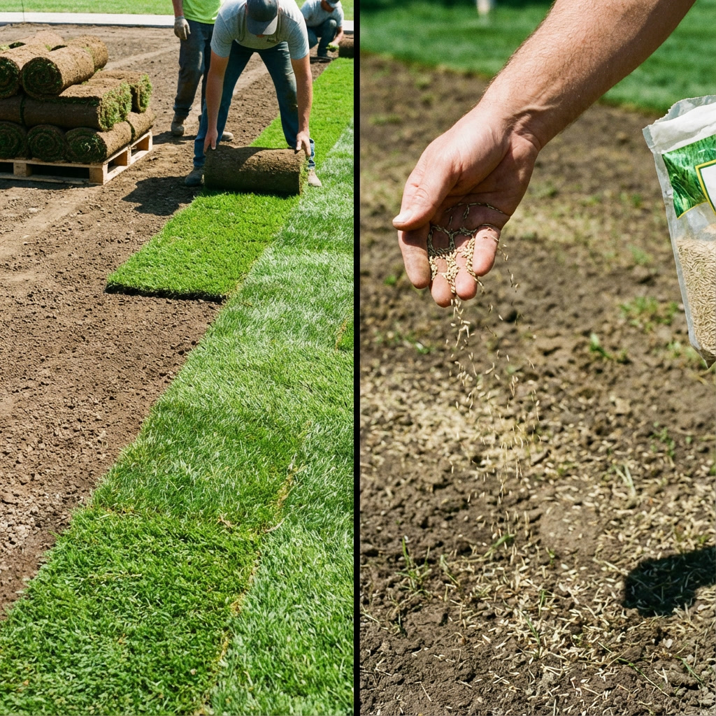 Gyepszőnyeg vagy fűmagvetés: Melyiket válasszam?