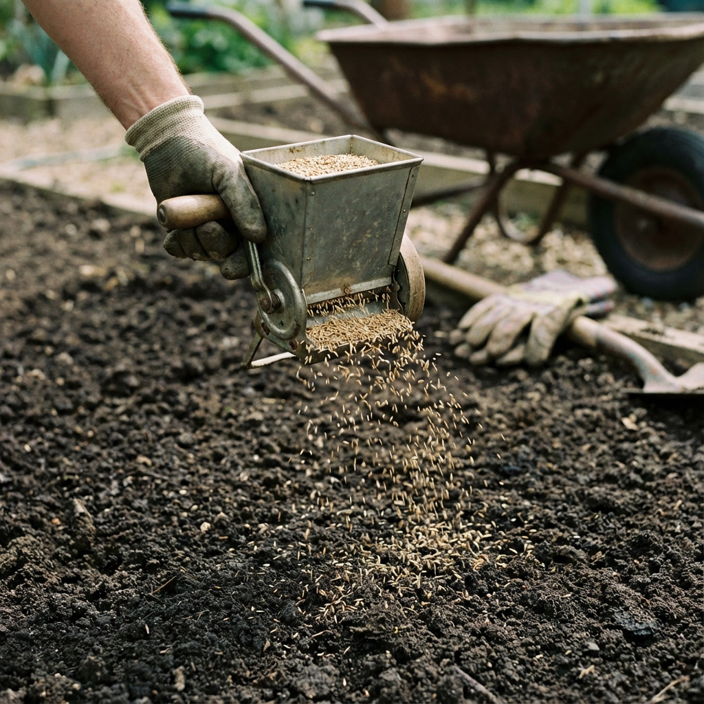 Hány kg fűmag kell 100 négyzetméterre?