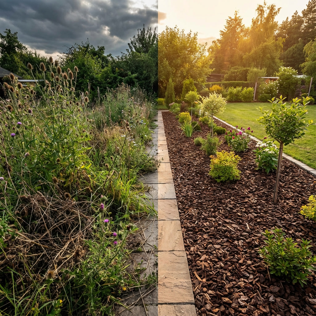 Hogyan akadályozza meg a fenyőkéreg a gyomosodást?