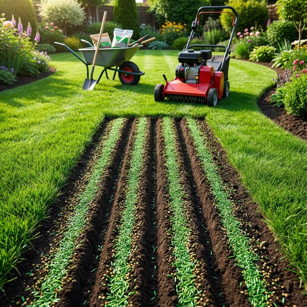 Hogyan újítsuk meg a régi gyepet felülvetéssel?