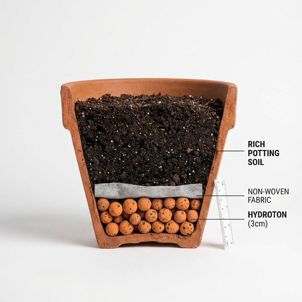 Kell-e drénréteg a cserép aljára? – A gyökérfulladás megelőzése