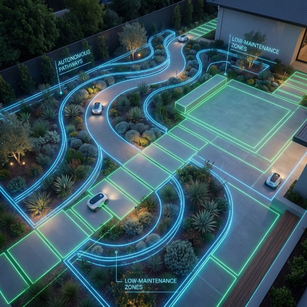 Kerttervezés robotfűnyíróhoz – Hogyan alakítsuk át a kertet?