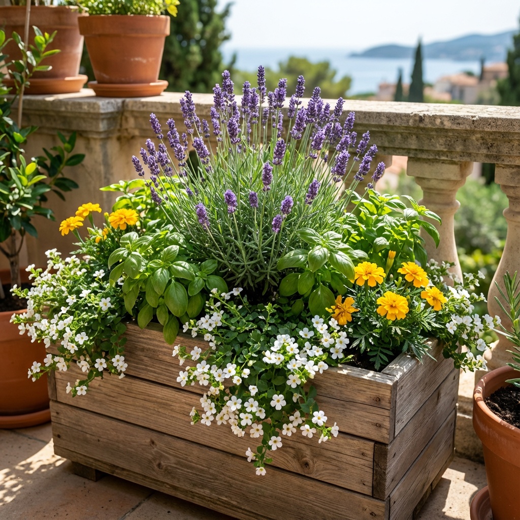 Fűszernövények és virágok egy ládában? – Társítási szabályok