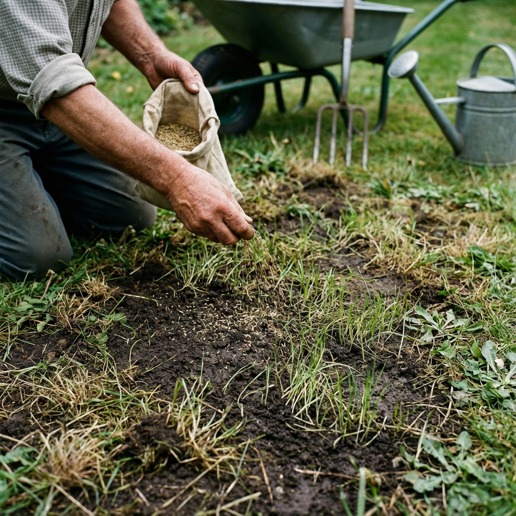 Miért lett foltos az új vetés?