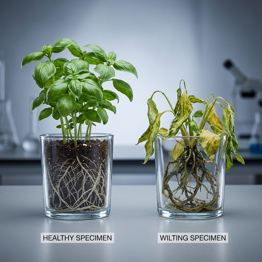 Miért szárad el a növényem, ha nedves a földje? – A gyökérrothadás