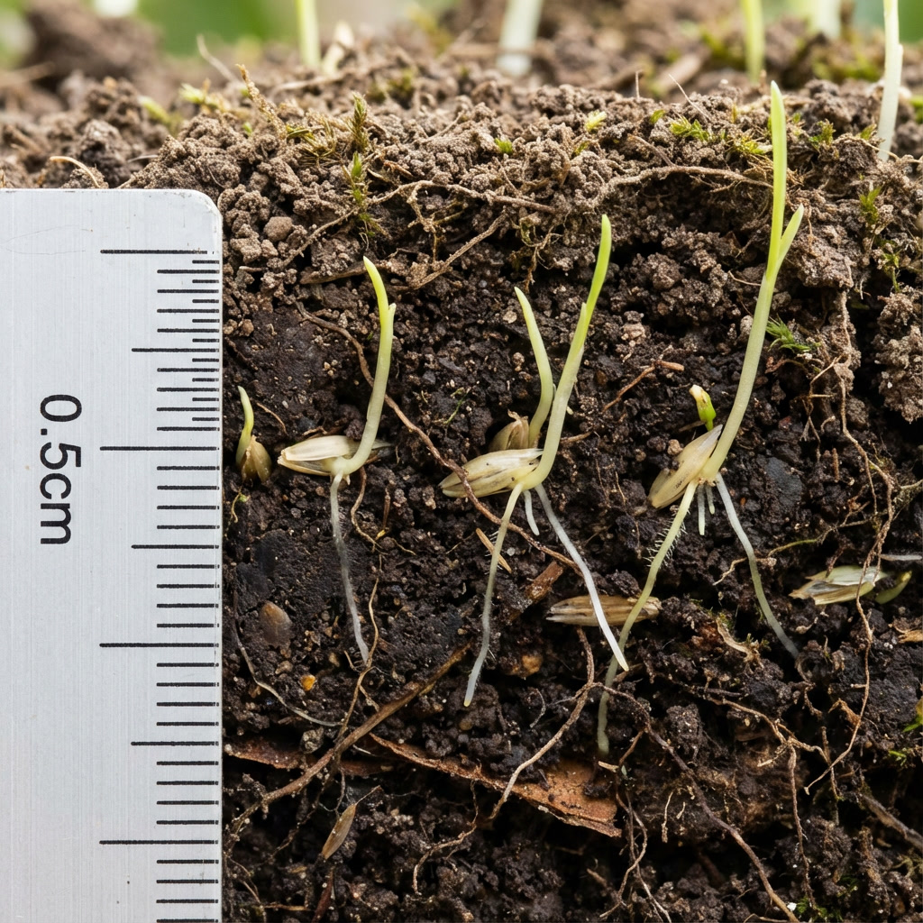 Milyen mélyre kerüljön a fűmag a vetés során?