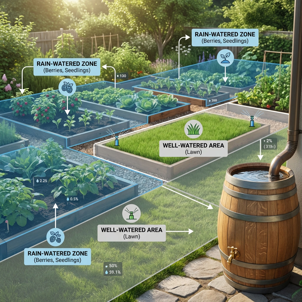 Öntözési rend esővízzel – Mire elég a tartalékunk?