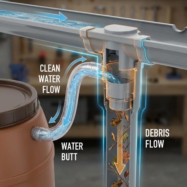 Profi telepítés – Így kösse össze a csatornát a tartállyal