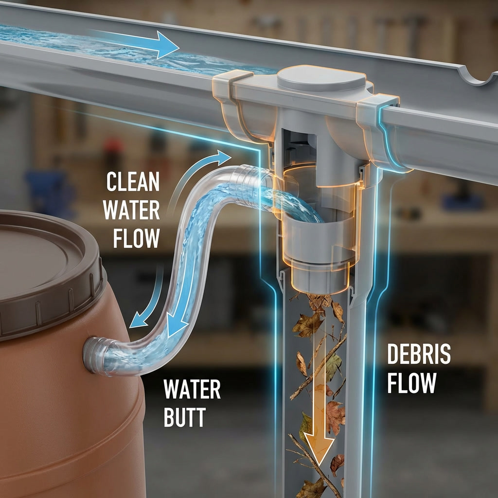 Profi telepítés – Így kösse össze a csatornát a tartállyal