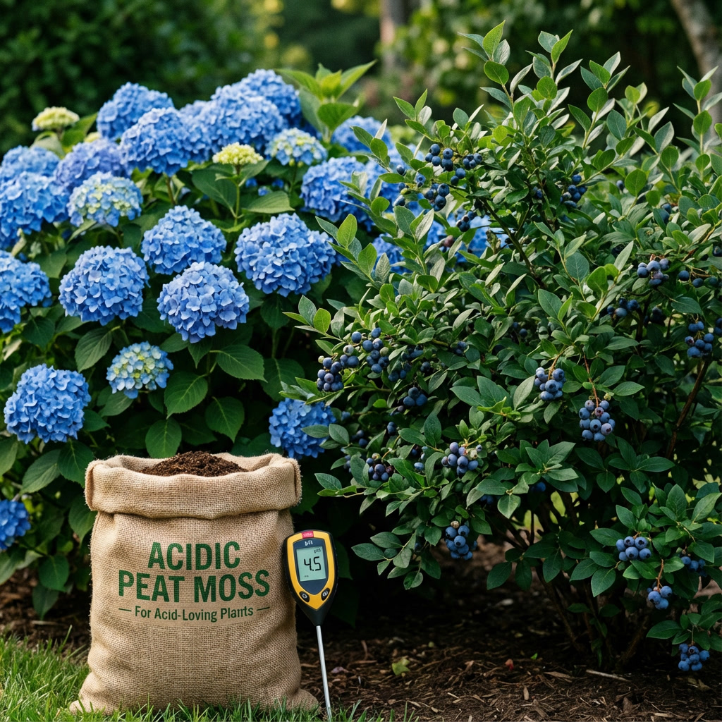 Savanyú talajt kedvelők táplálása – Áfonya, hortenzia és társaik
