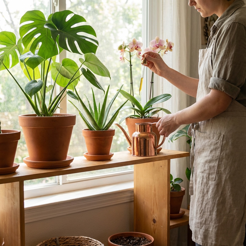 Szobanövények és kaktuszok tápanyagpótlása – Élet a cserépben