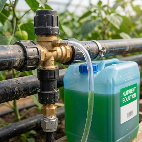 Tápoldatozás (Fertigáció) – Precíziós táplálás