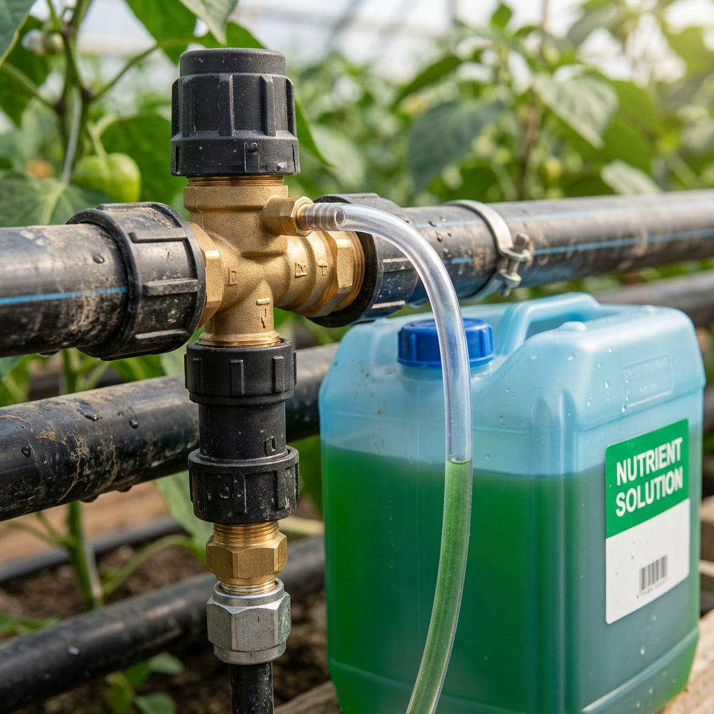 Tápoldatozás (Fertigáció) – Precíziós táplálás